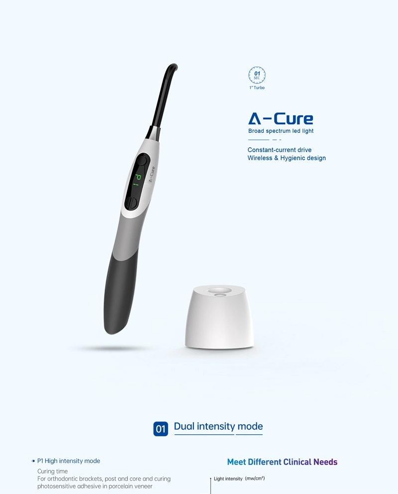 Factory Wholesale Good Prices Dental Wireless LED Curing Light to The Hospital and Clinic